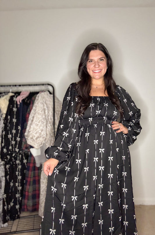 Wrapped in Grace Bow Midi